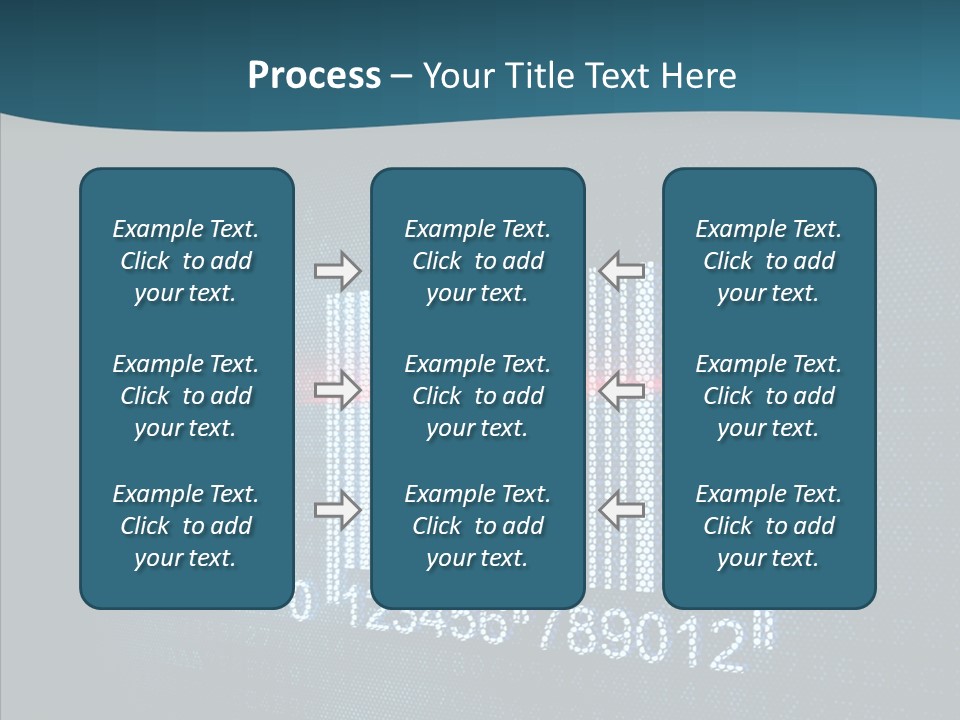 Light Concept Bar PowerPoint Template