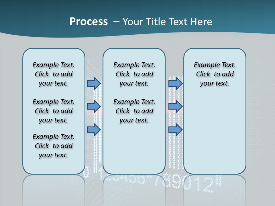 Light Concept Bar PowerPoint Template