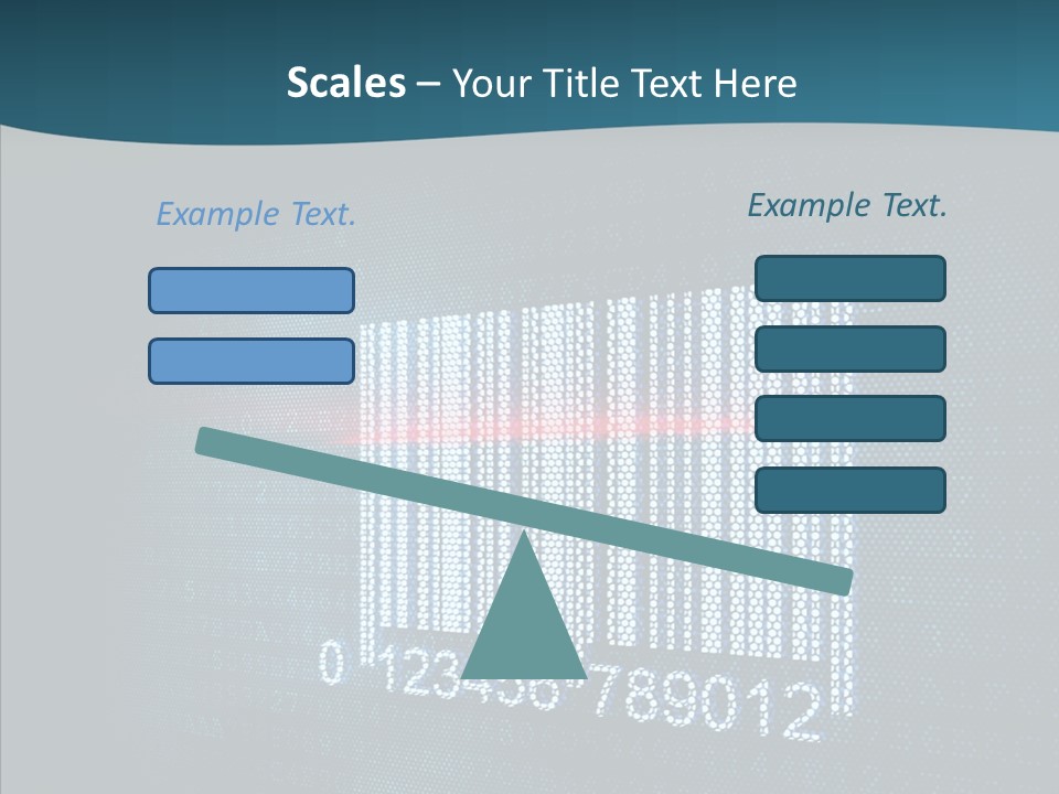 Light Concept Bar PowerPoint Template