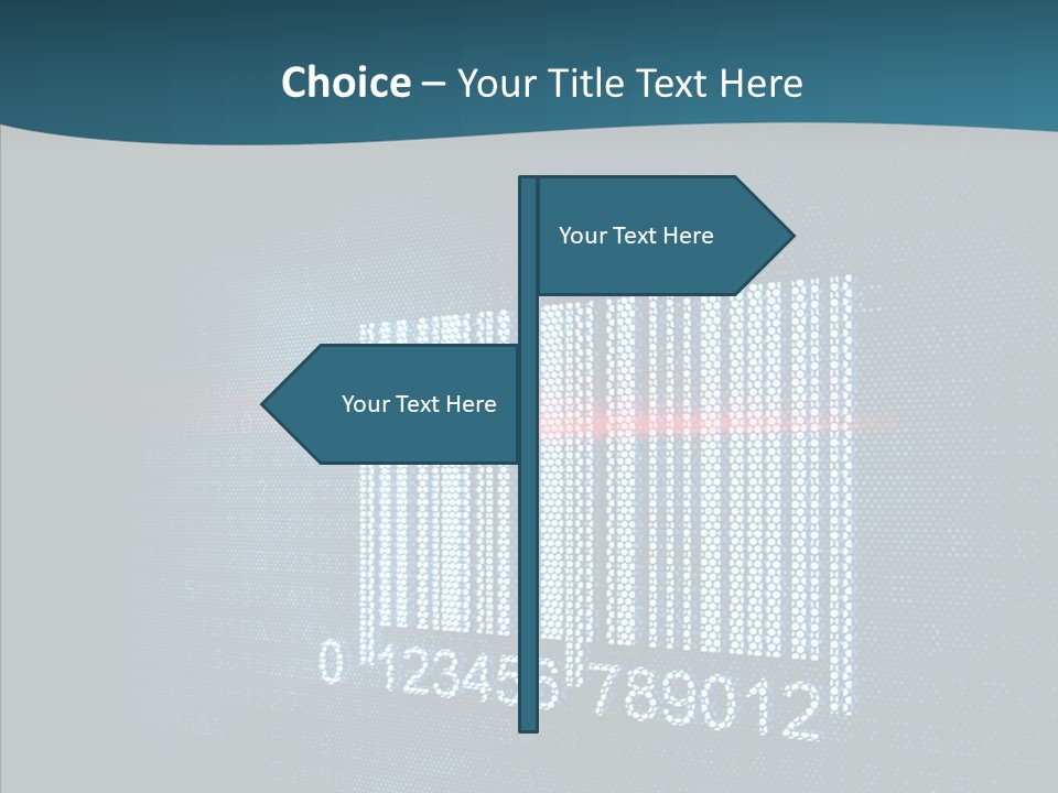 Light Concept Bar PowerPoint Template
