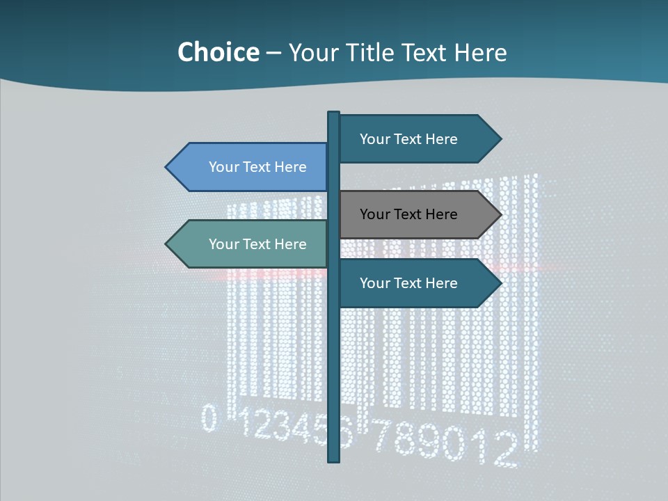 Light Concept Bar PowerPoint Template