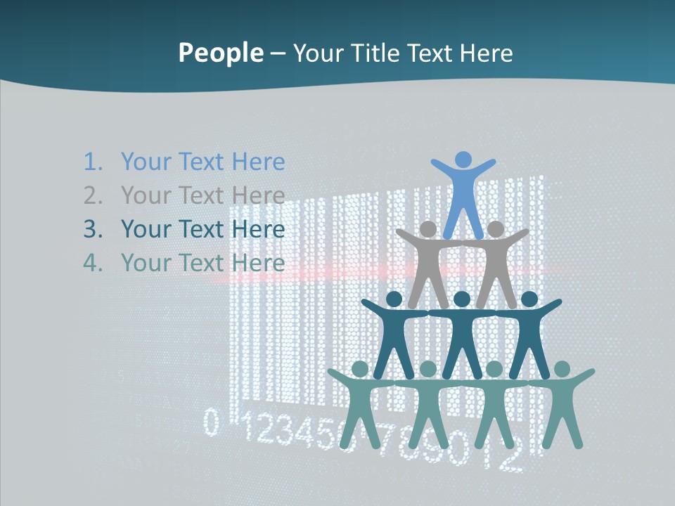 Light Concept Bar PowerPoint Template