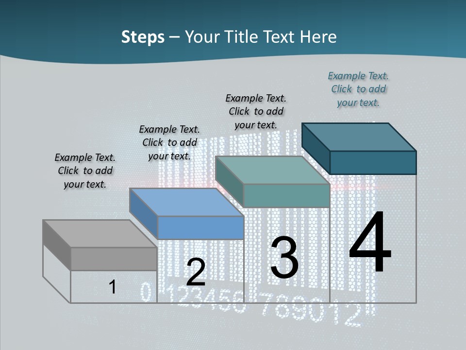 Light Concept Bar PowerPoint Template