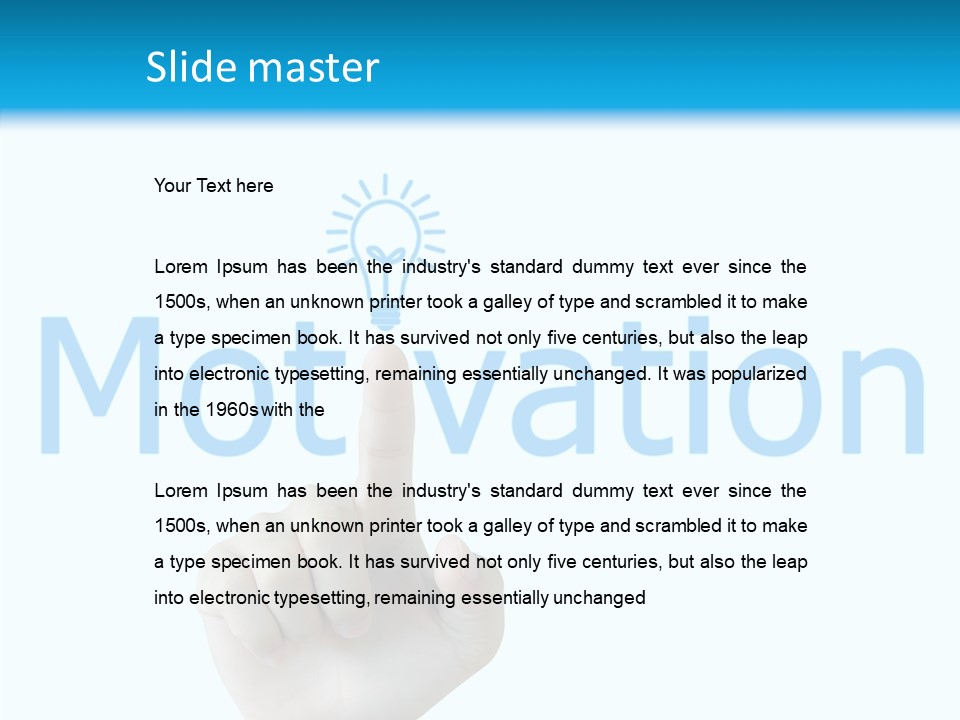Team Positivity Achievement PowerPoint Template
