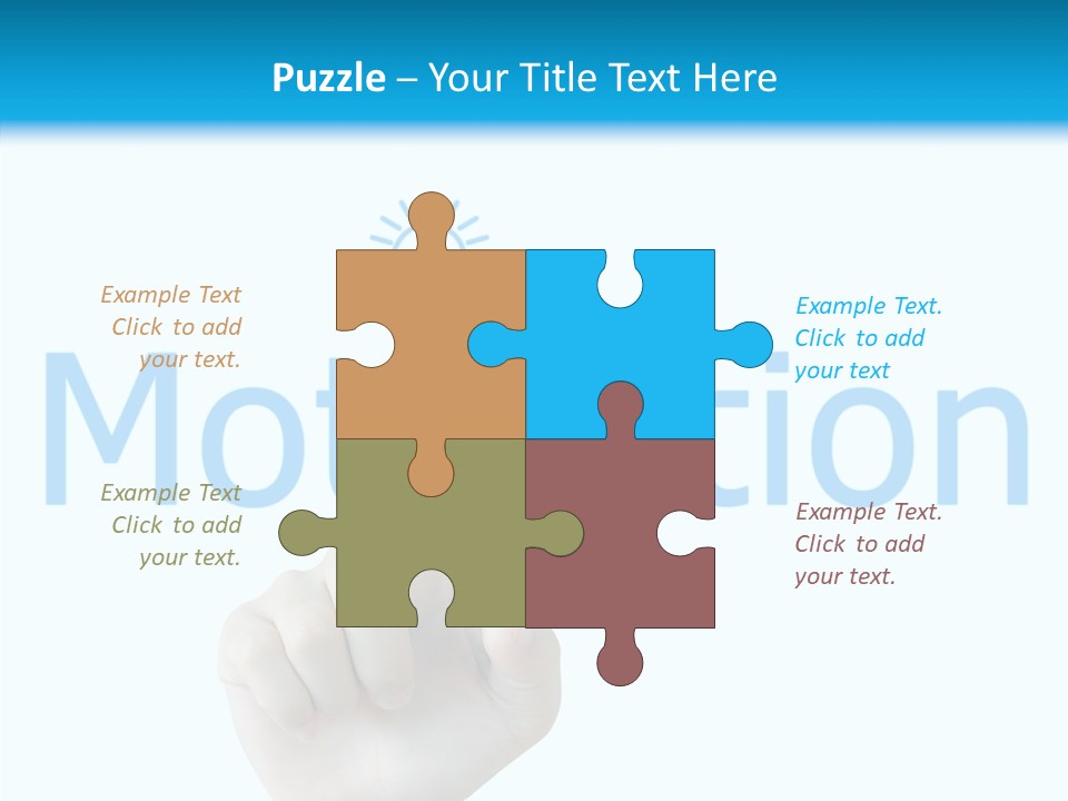 Team Positivity Achievement PowerPoint Template