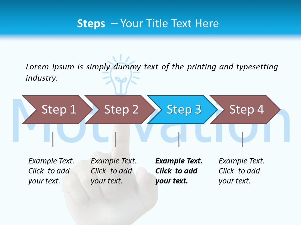 Team Positivity Achievement PowerPoint Template