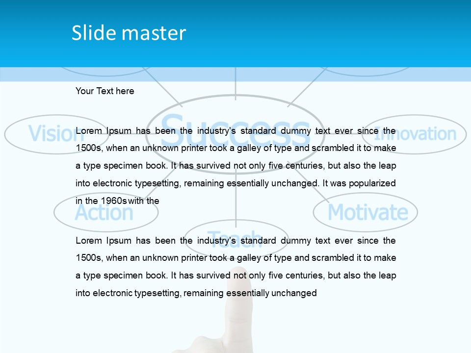 Corporate Efficiency Goal PowerPoint Template