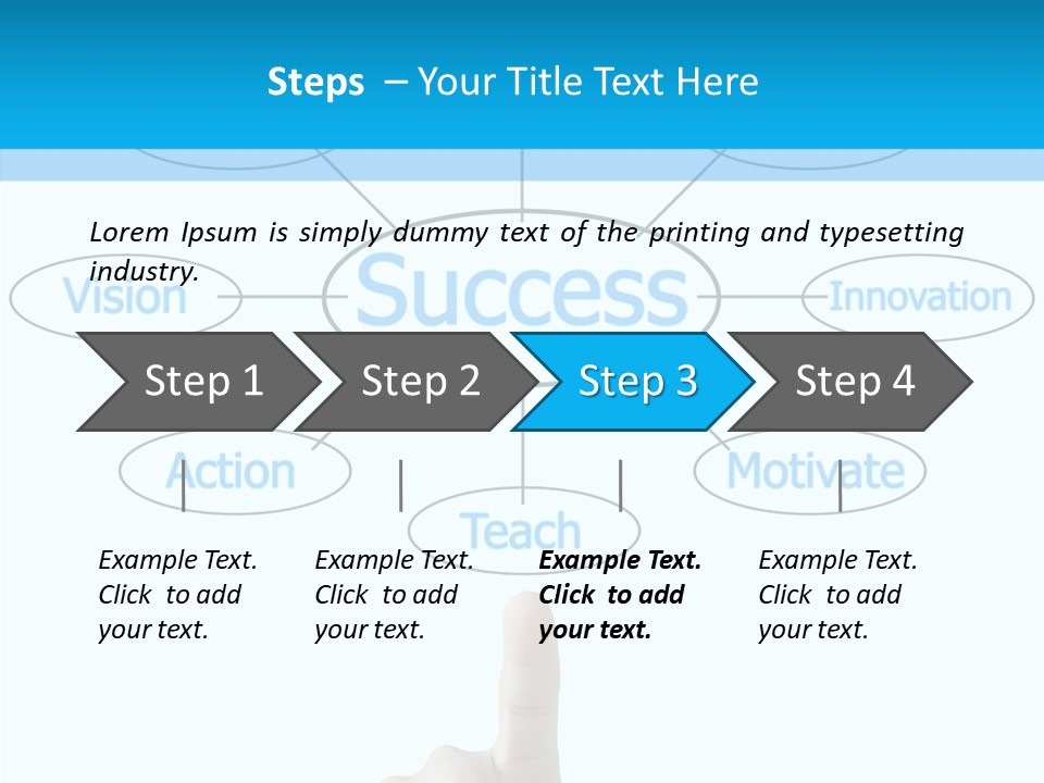 Corporate Efficiency Goal PowerPoint Template