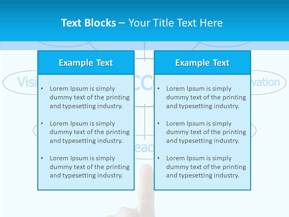 Corporate Efficiency Goal PowerPoint Template