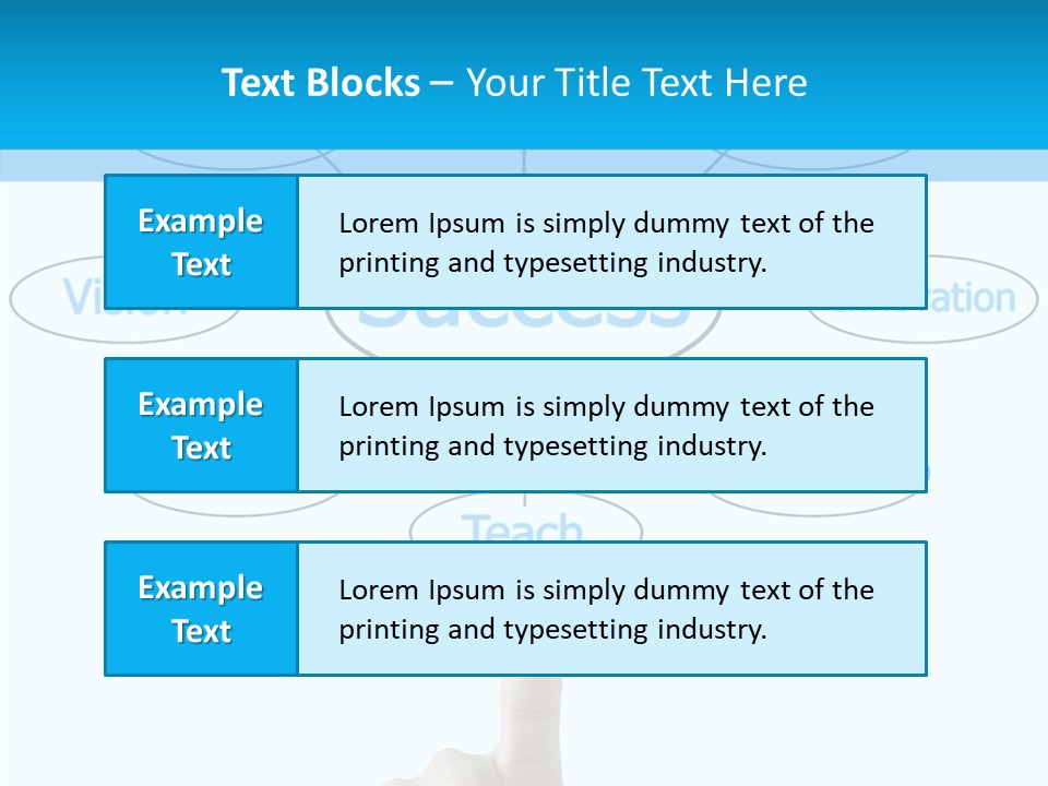 Corporate Efficiency Goal PowerPoint Template