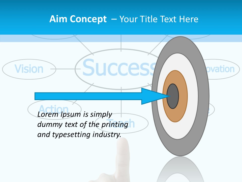 Corporate Efficiency Goal PowerPoint Template