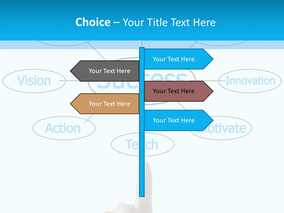 Corporate Efficiency Goal PowerPoint Template