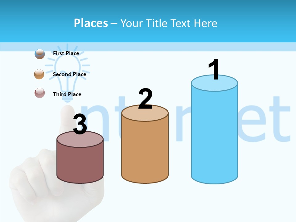 Business White Strategy PowerPoint Template