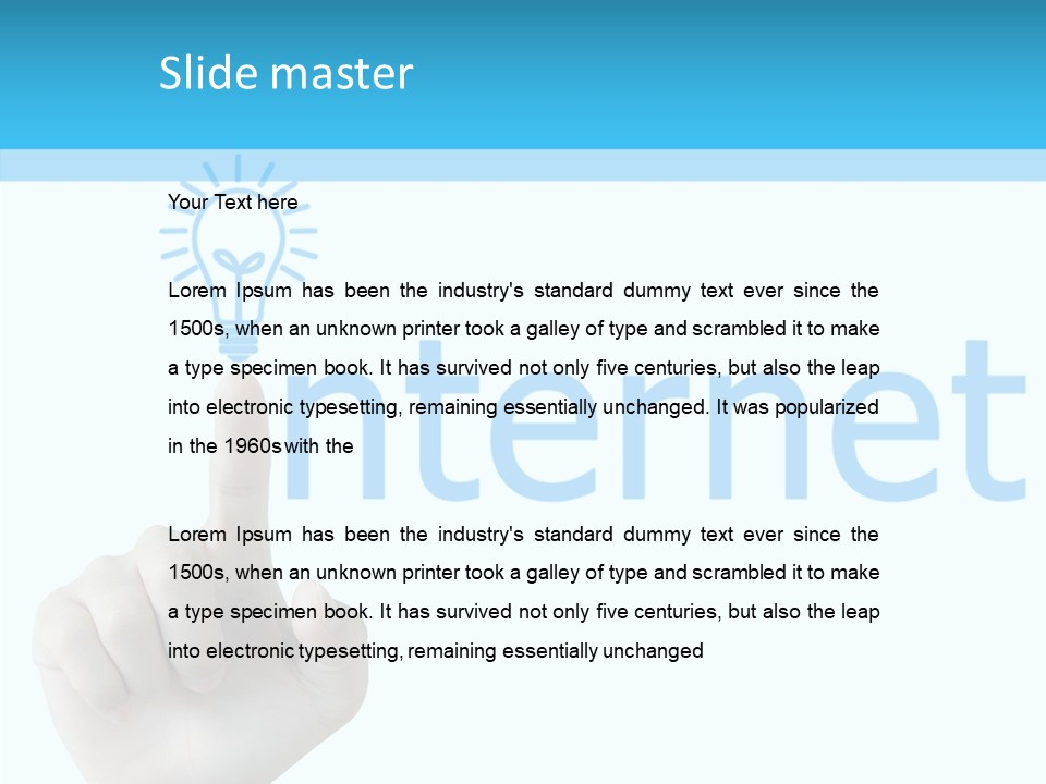 Business White Strategy PowerPoint Template