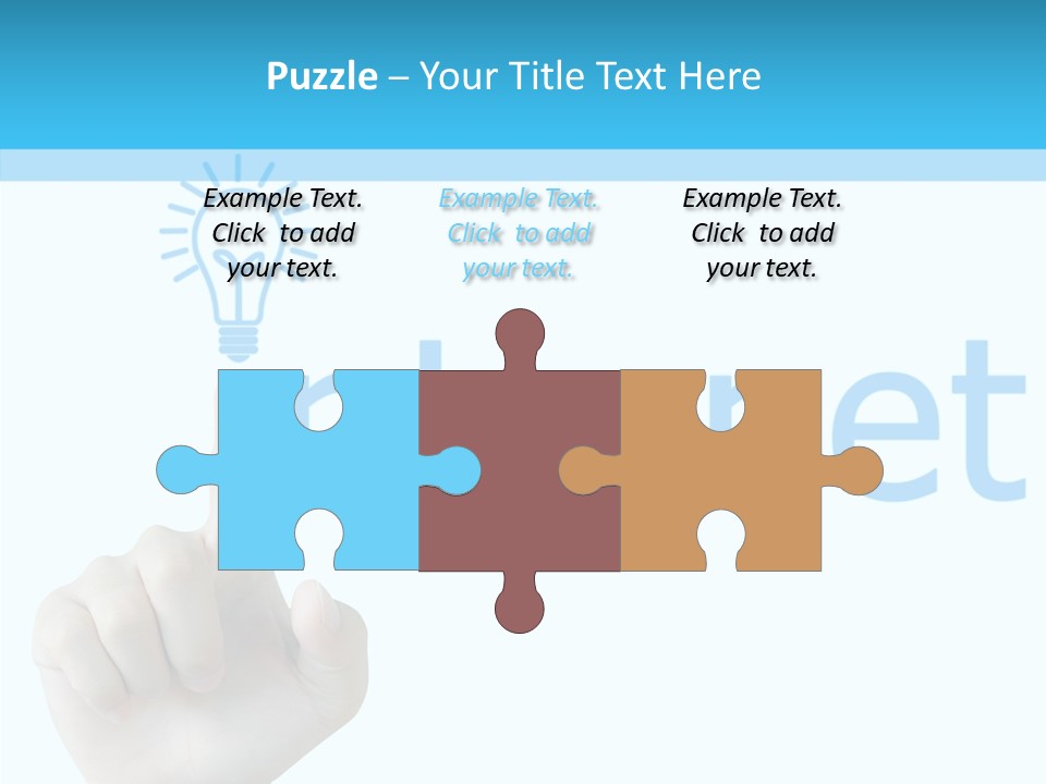 Business White Strategy PowerPoint Template