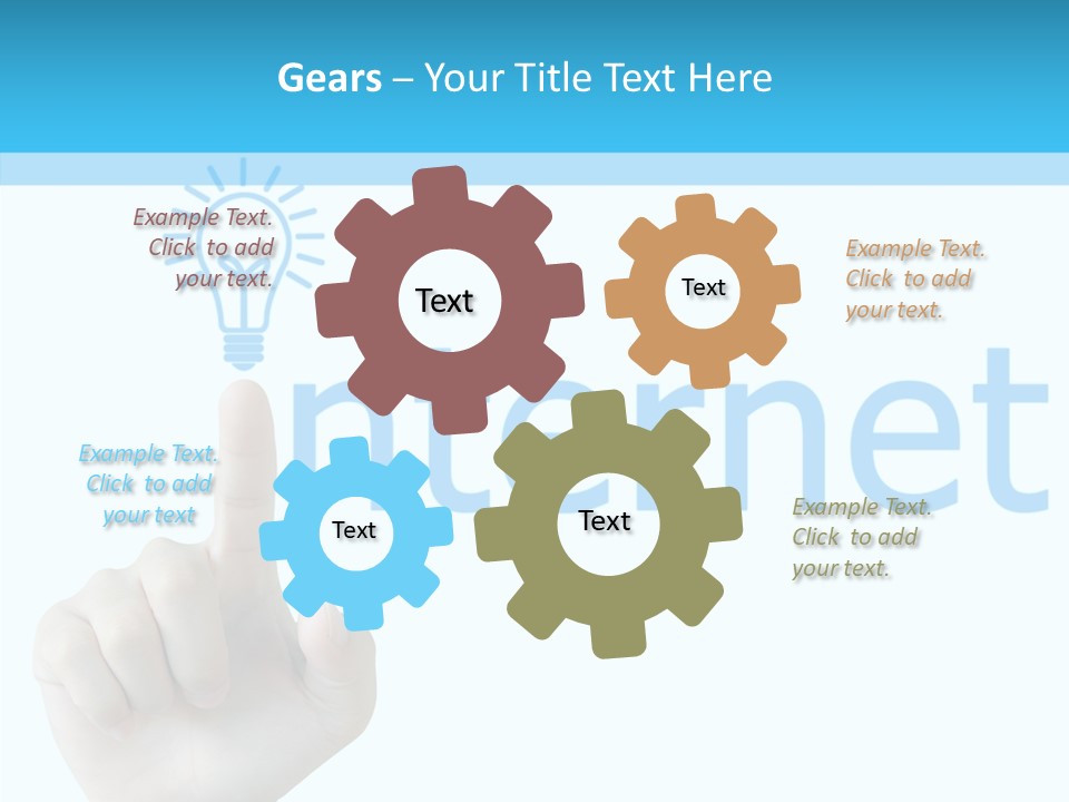 Business White Strategy PowerPoint Template