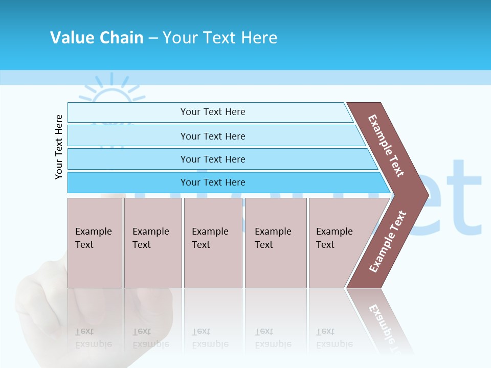 Business White Strategy PowerPoint Template