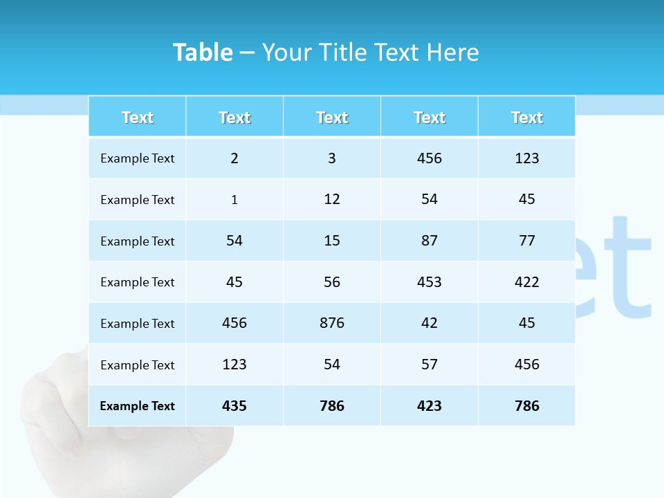 Business White Strategy PowerPoint Template