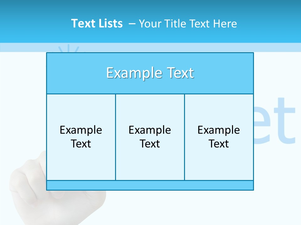 Business White Strategy PowerPoint Template