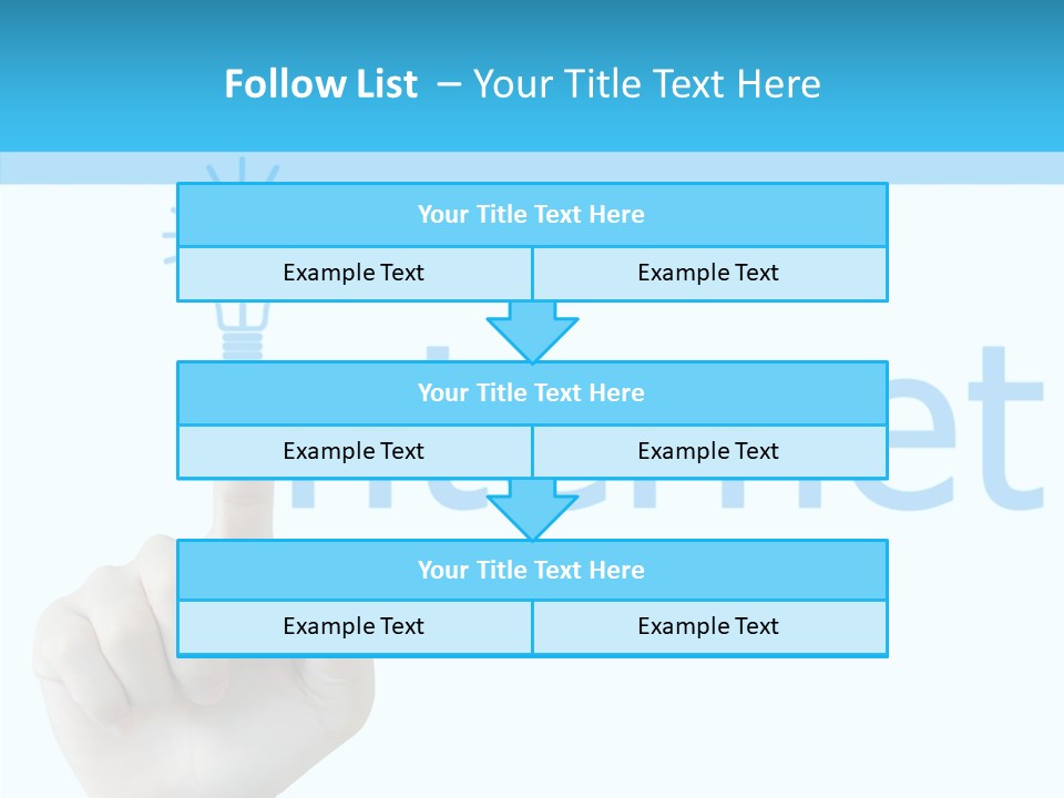 Business White Strategy PowerPoint Template