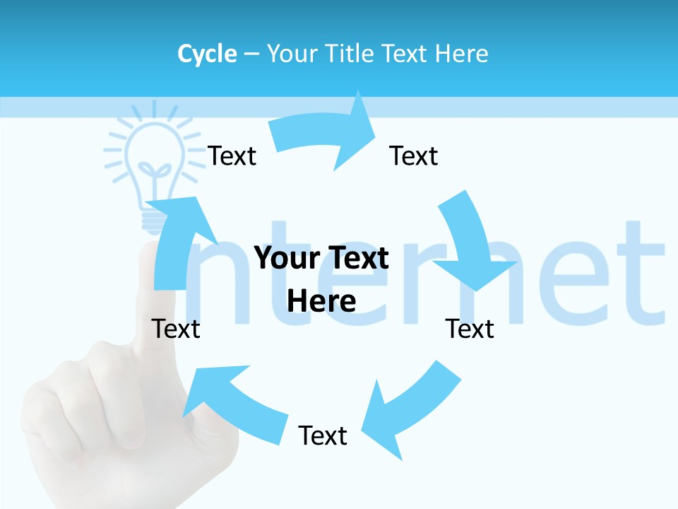 Business White Strategy PowerPoint Template