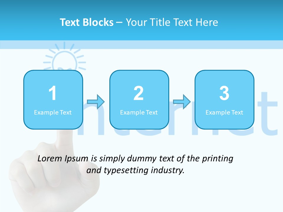 Business White Strategy PowerPoint Template