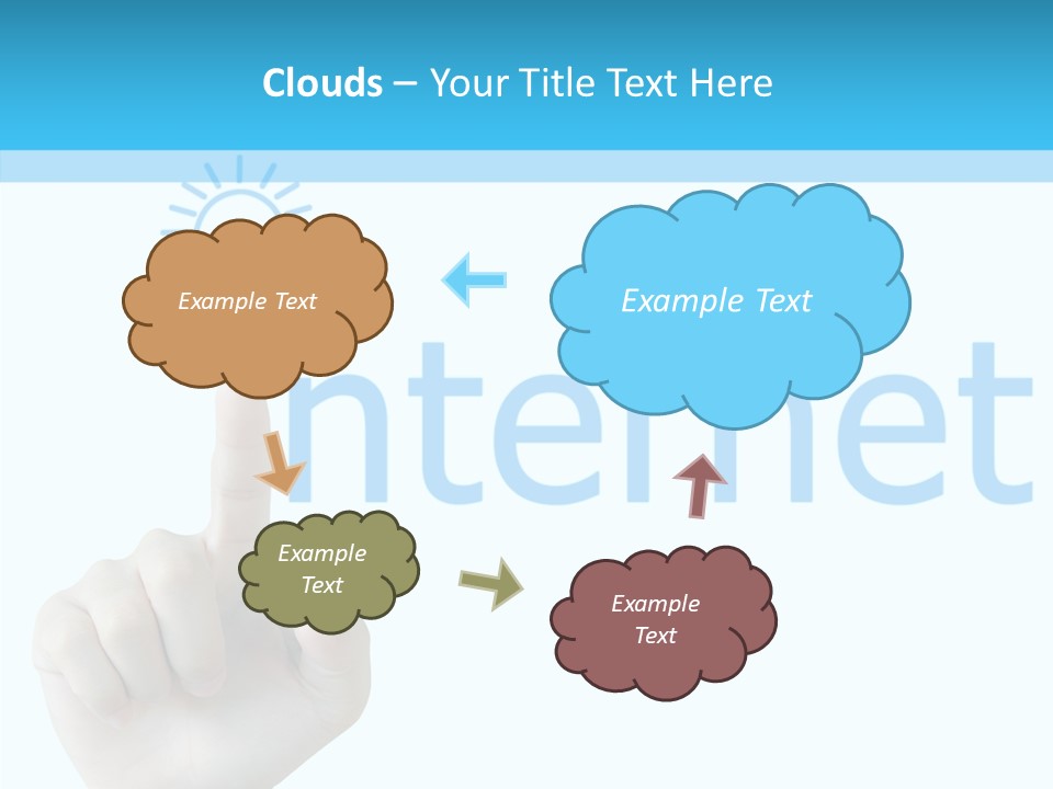 Business White Strategy PowerPoint Template