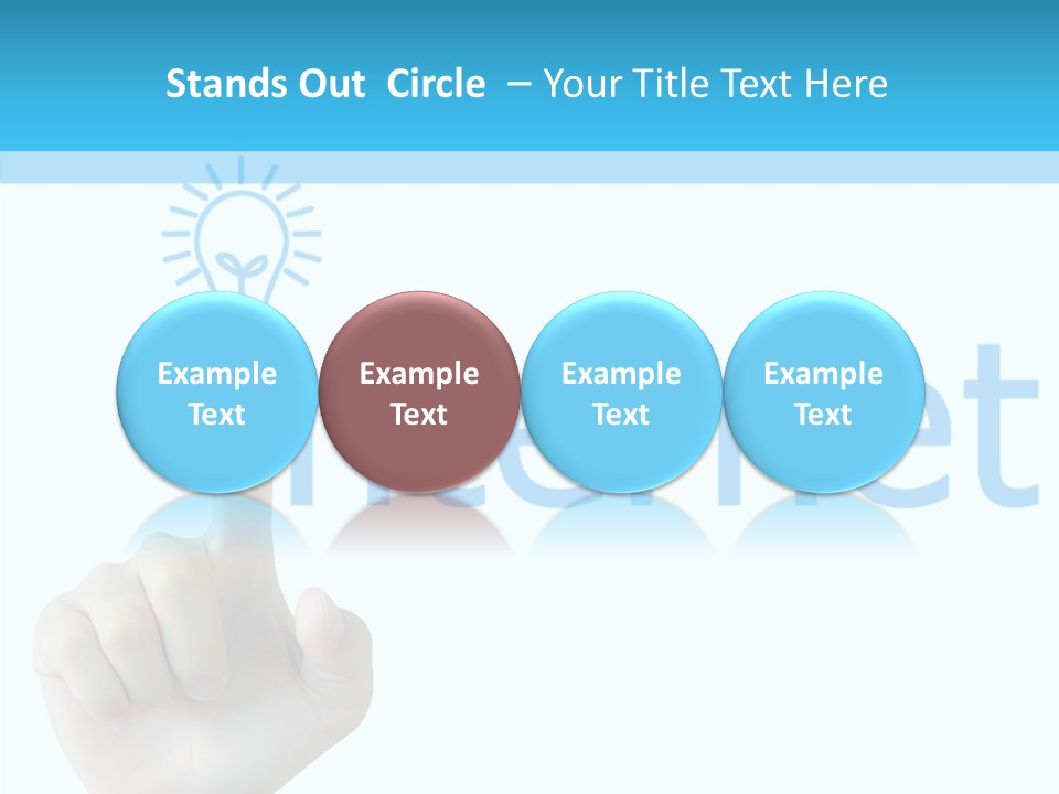 Business White Strategy PowerPoint Template