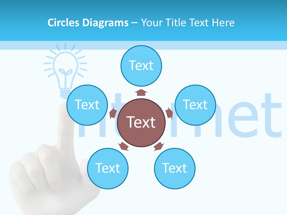 Business White Strategy PowerPoint Template
