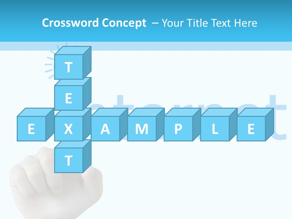 Business White Strategy PowerPoint Template