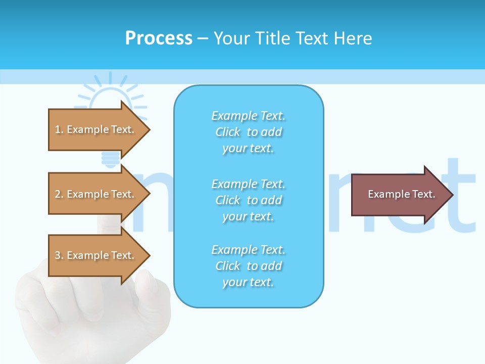 Business White Strategy PowerPoint Template