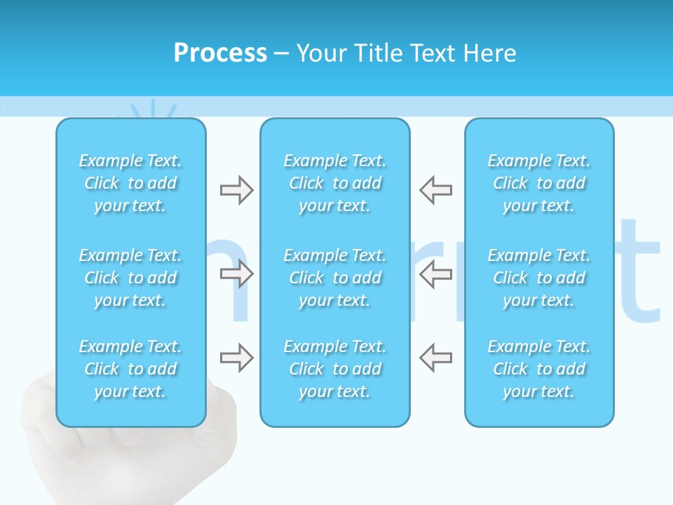 Business White Strategy PowerPoint Template