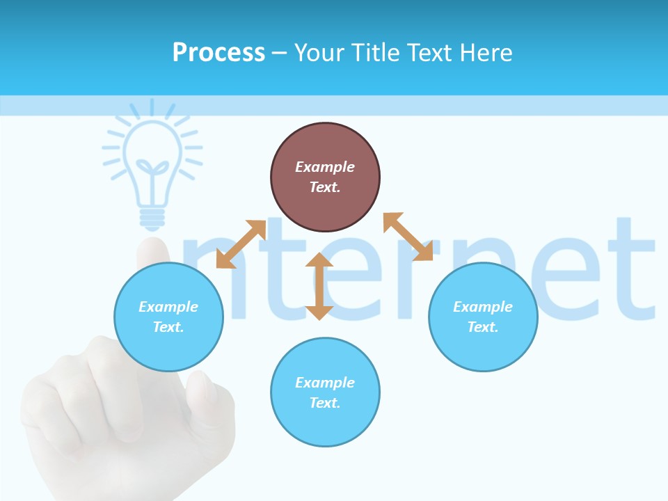 Business White Strategy PowerPoint Template
