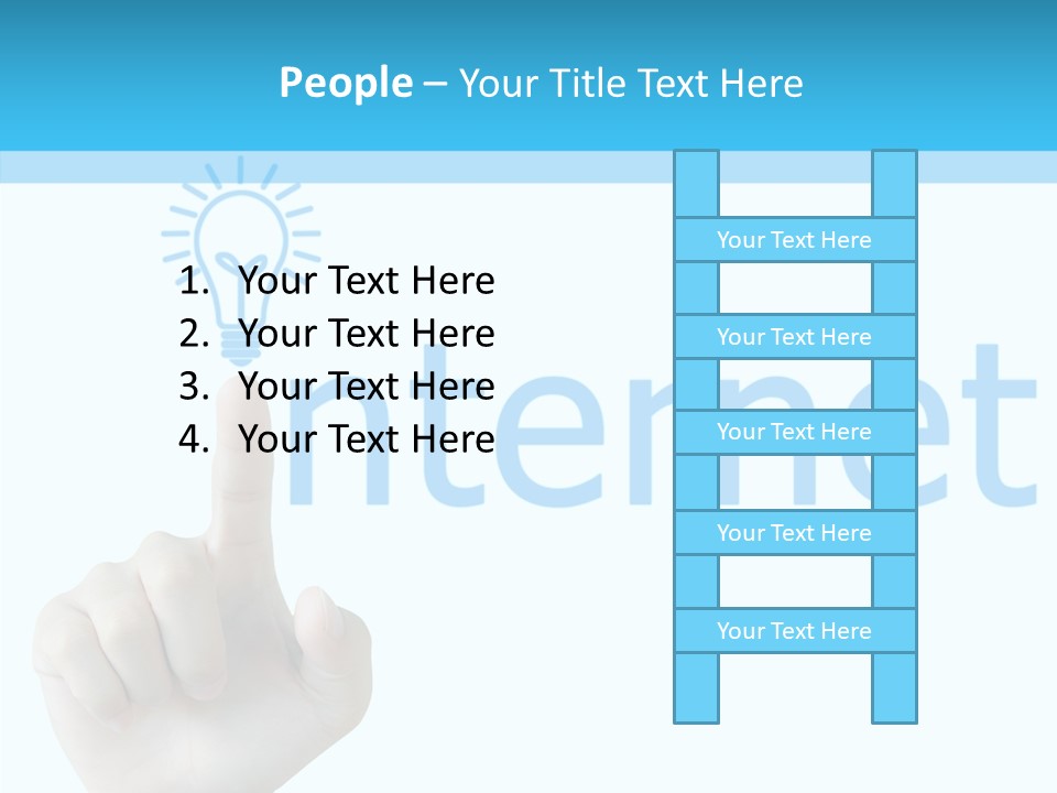 Business White Strategy PowerPoint Template