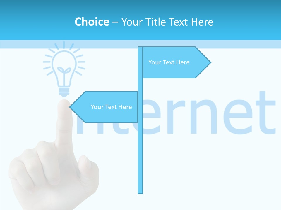 Business White Strategy PowerPoint Template