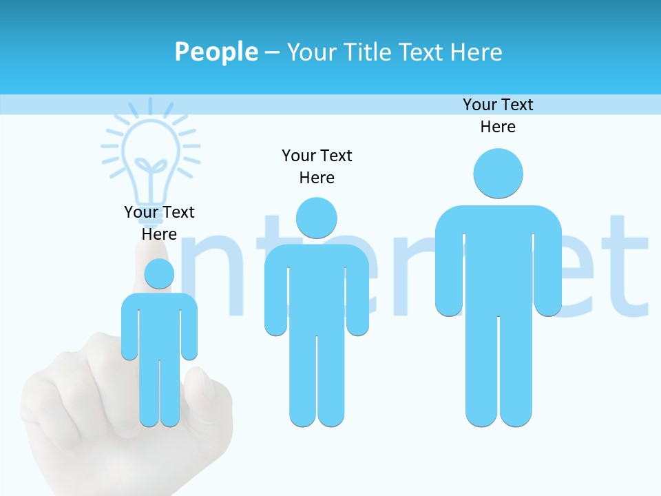 Business White Strategy PowerPoint Template