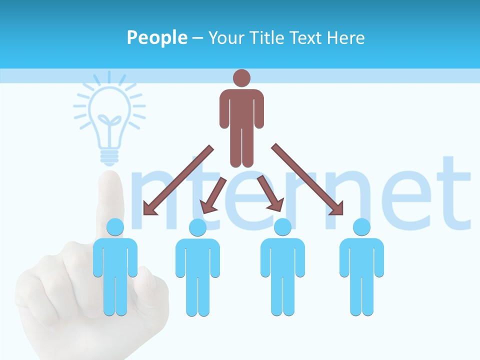 Business White Strategy PowerPoint Template