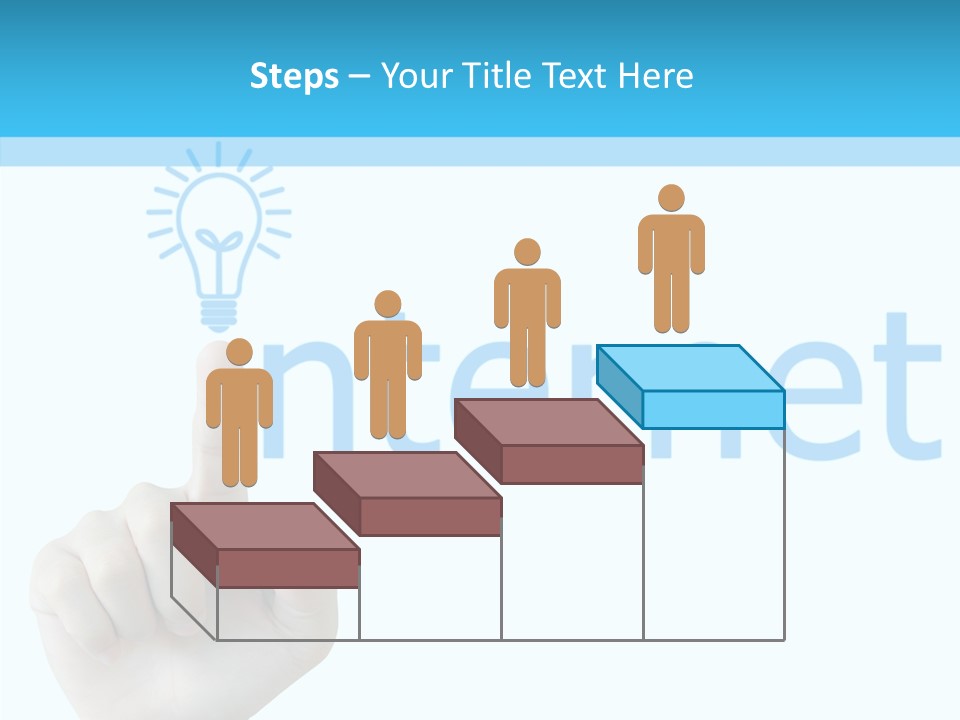 Business White Strategy PowerPoint Template