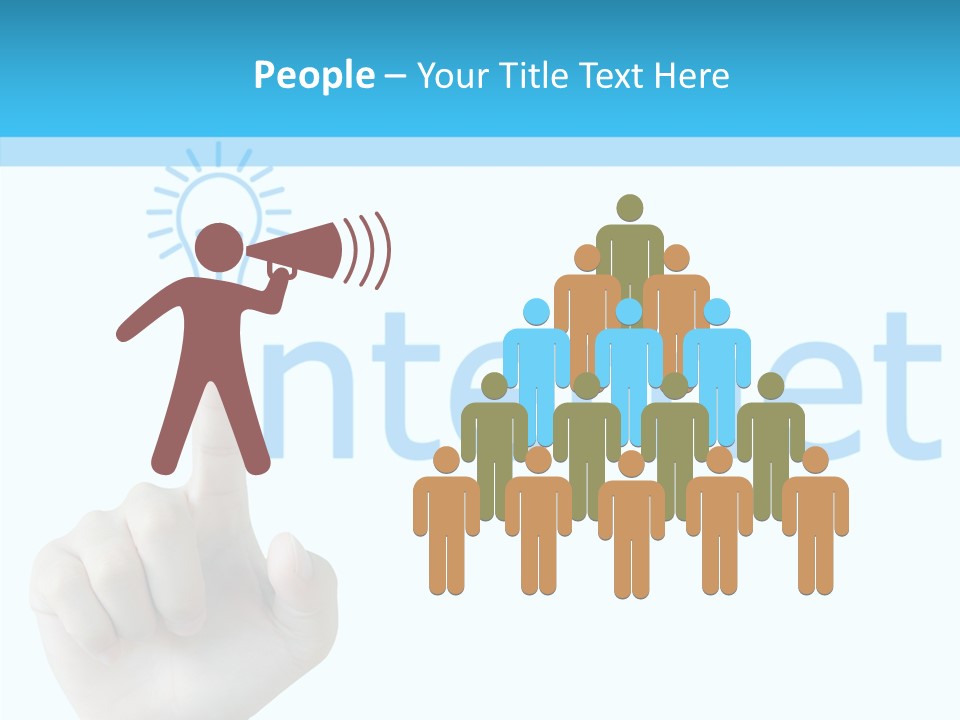 Business White Strategy PowerPoint Template