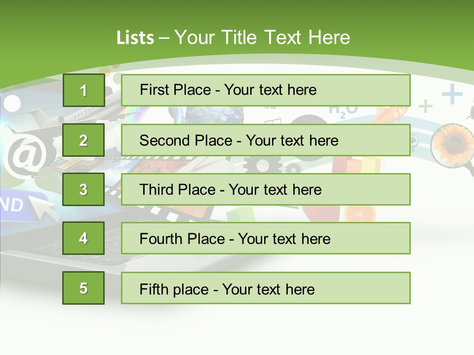 Media Isolated File PowerPoint Template