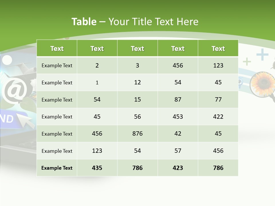 Media Isolated File PowerPoint Template