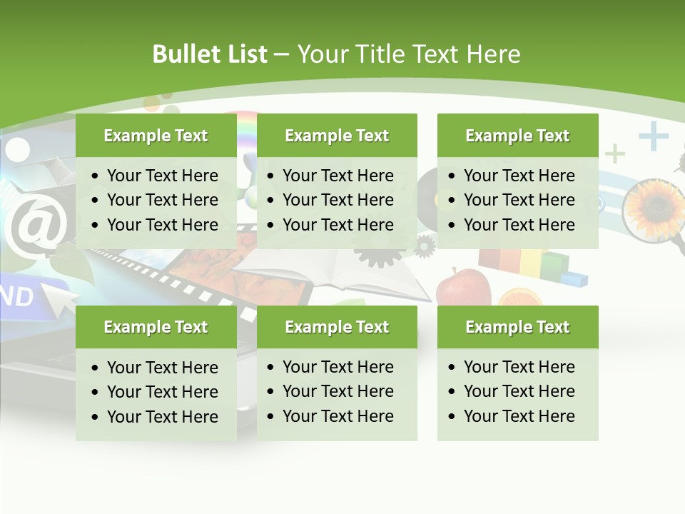 Media Isolated File PowerPoint Template