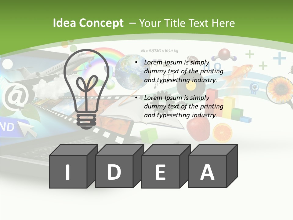Media Isolated File PowerPoint Template