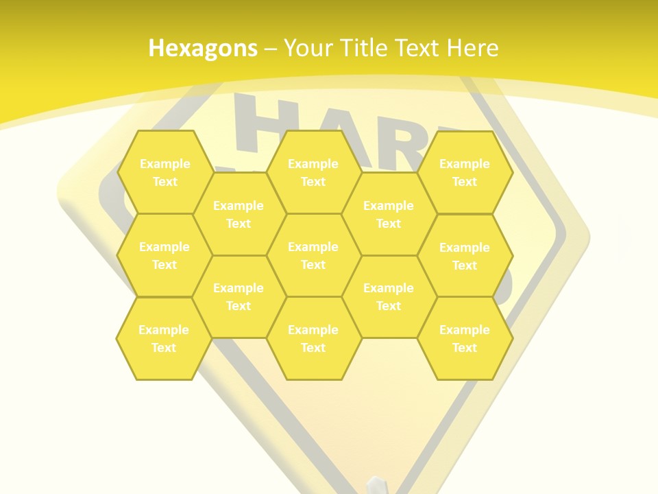 Intensive Ahead Yellow PowerPoint Template
