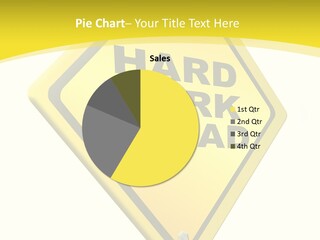 Intensive Ahead Yellow PowerPoint Template