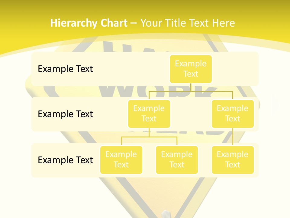 Intensive Ahead Yellow PowerPoint Template
