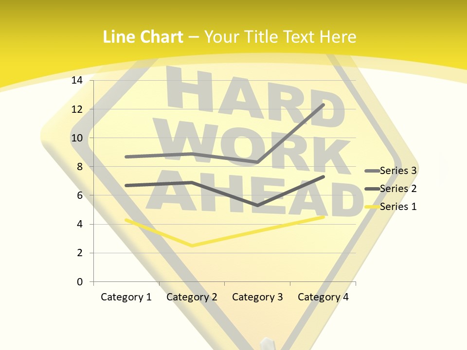 Intensive Ahead Yellow PowerPoint Template