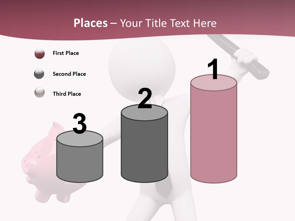 Metaphor Ceramic Isolated PowerPoint Template