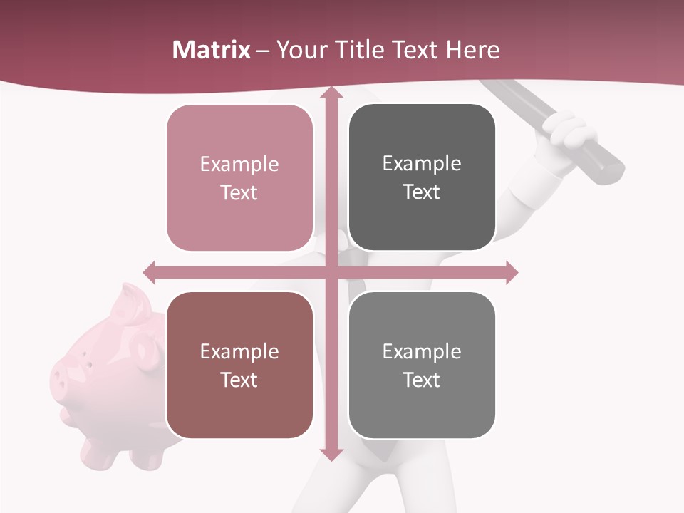 Metaphor Ceramic Isolated PowerPoint Template