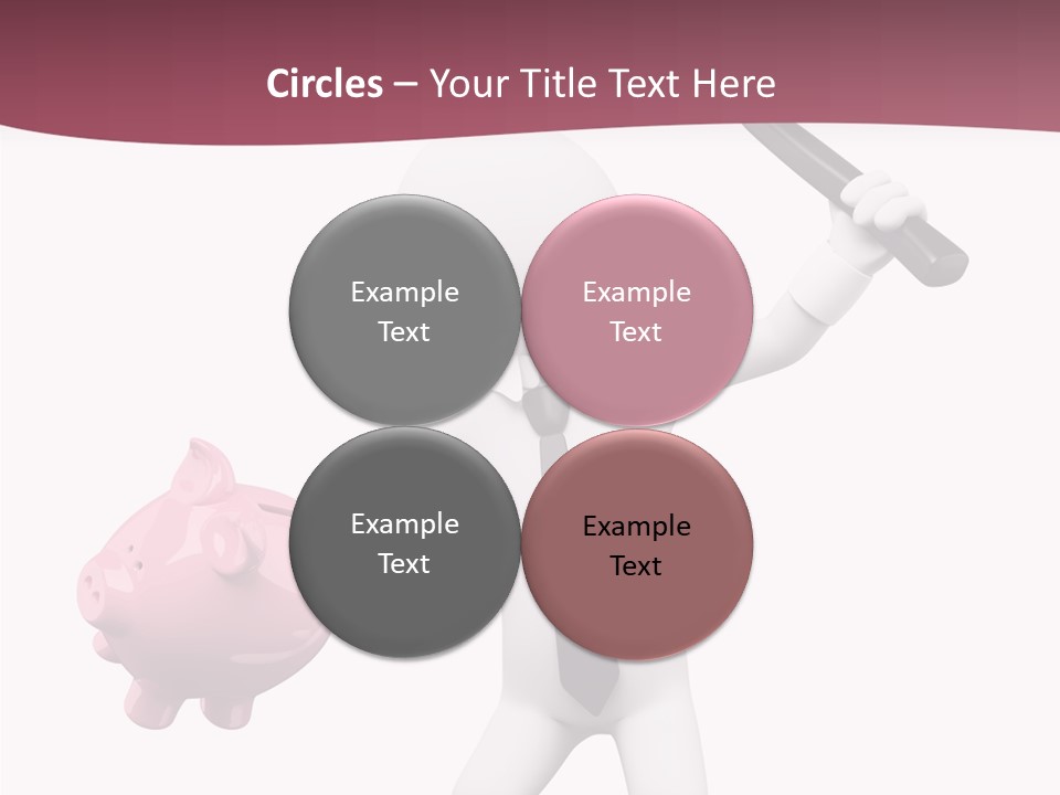 Metaphor Ceramic Isolated PowerPoint Template